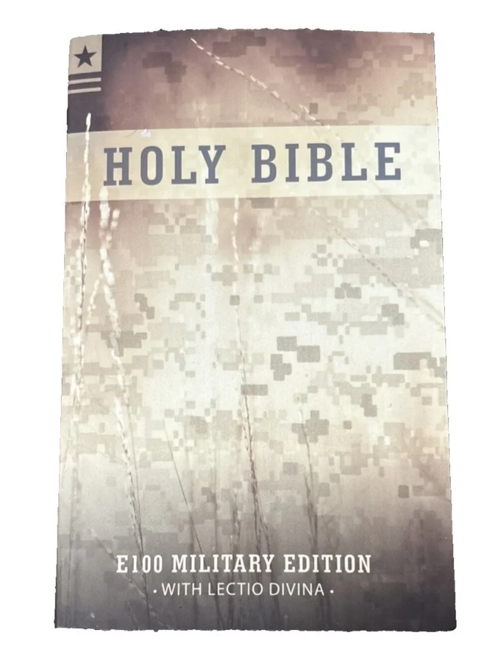 HOLY BIBLE E100 Military Edition New American Version W/ Lectio Divina Paperback